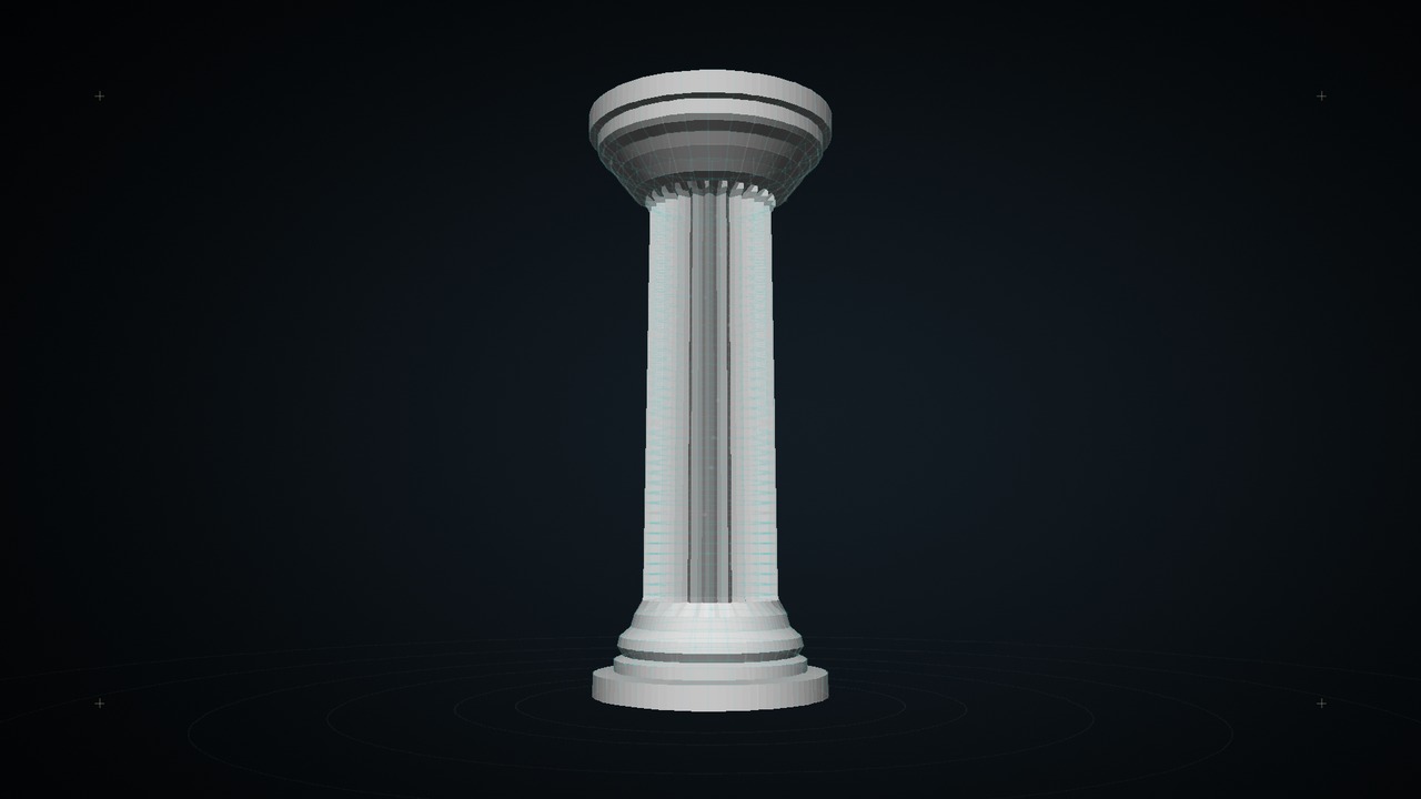 An original classical column visual study expressing enduring legal foundations